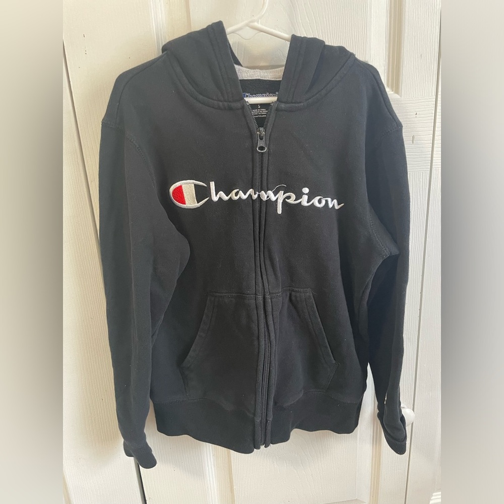 Boys champion hoodie sweater